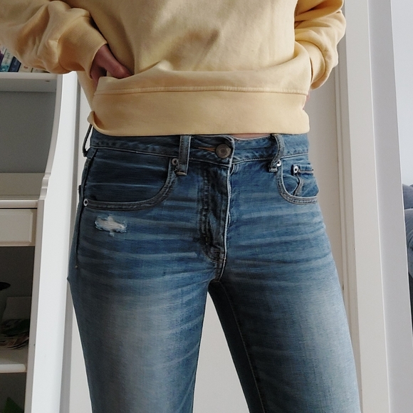 American Eagle Jeans, model: Boy crop - Picture 4 of 6